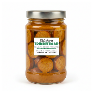 Currywurst im Glas 450gr