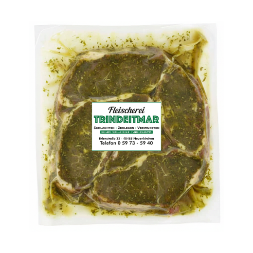 Rückensteaks Kräuterbutter 4x