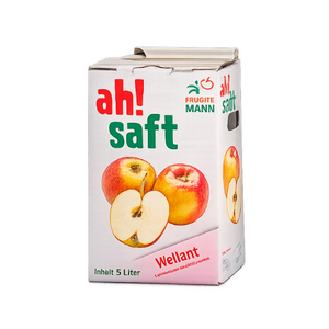 Apfelsaft 5 Liter Wellant Karton