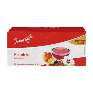 Jeden Tag Tee Früchte 25 x 3 gr