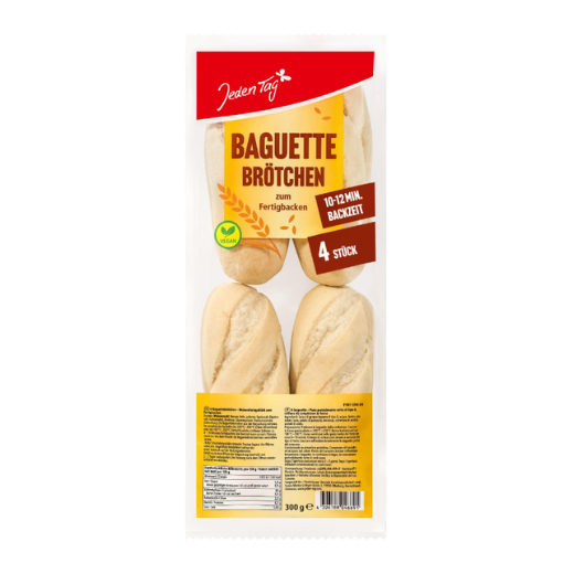 Jeden Tag Baguette-Brötchen 300 gr