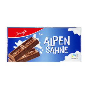 Jeden Tag Alpensahne Schokolade Edelvollmilch 200gr