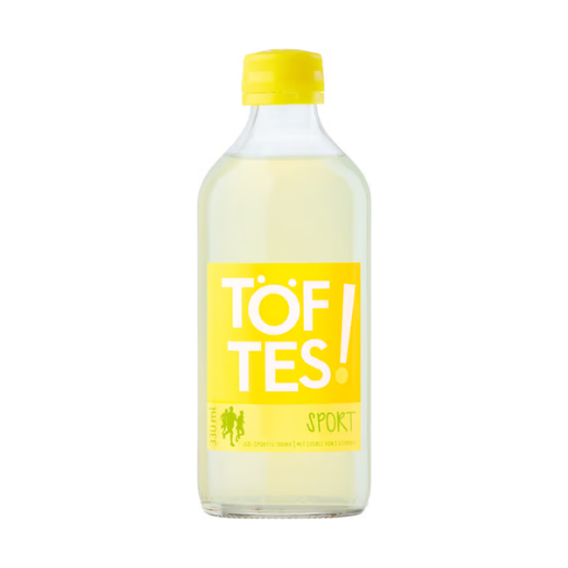 TÖFTES! Sport 1x0,33 Liter Glas