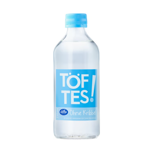 TÖFTES! Ohne Kribbel 1x0,33 Liter Glas
