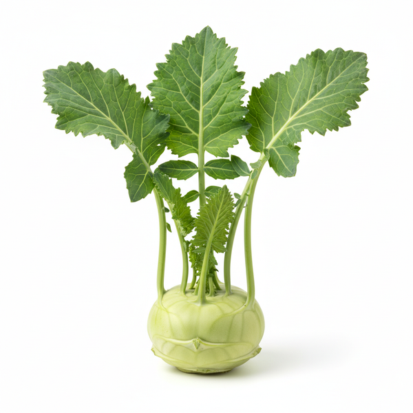Kohlrabi Stück
